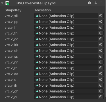 BSO Overwrite Lipsync